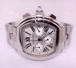 Cartier Roadster Stainless Steel Chronograph Replica Watch